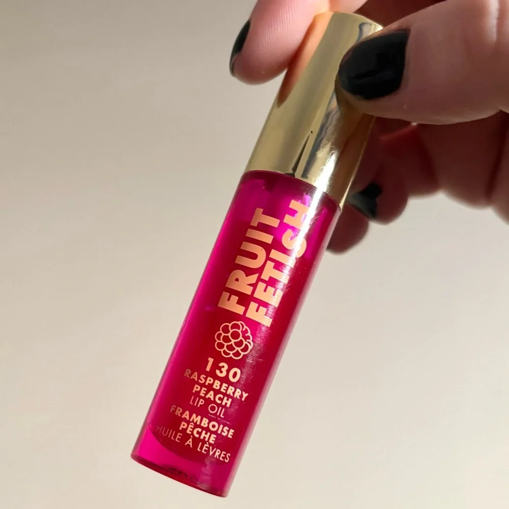 💥 Milani Fruit Fetish Lip Oil - Raspberry Peach
